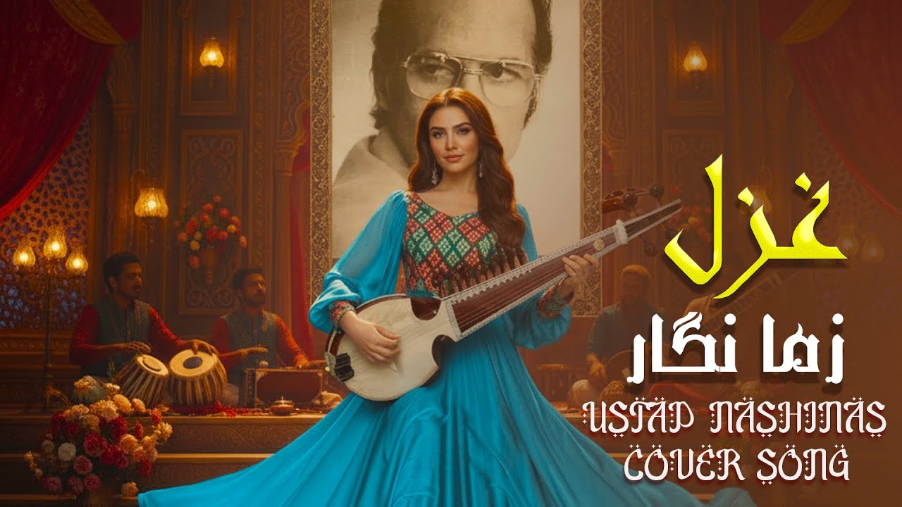Pashto New Ghazal 2025 Song| Zema negaar زما نگار | Ustad Nashinas Cover Song | Music پشتو