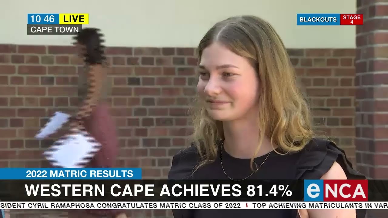 2022 Matric Results | Western Cape achieves 81.4%