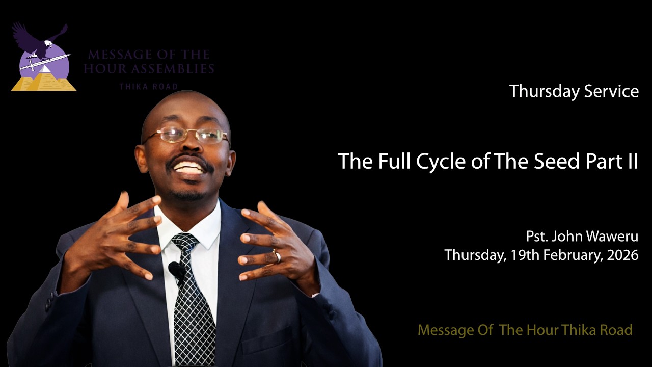 Thursday Fellowship 19th february 2026