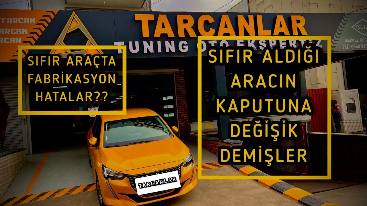 SIFIR ALDIĞI ARAÇTA FABRİKASYON HATALAR