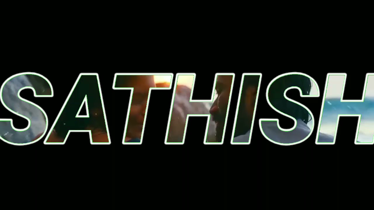 Sathish name editing in kinemaster 😍🥰
