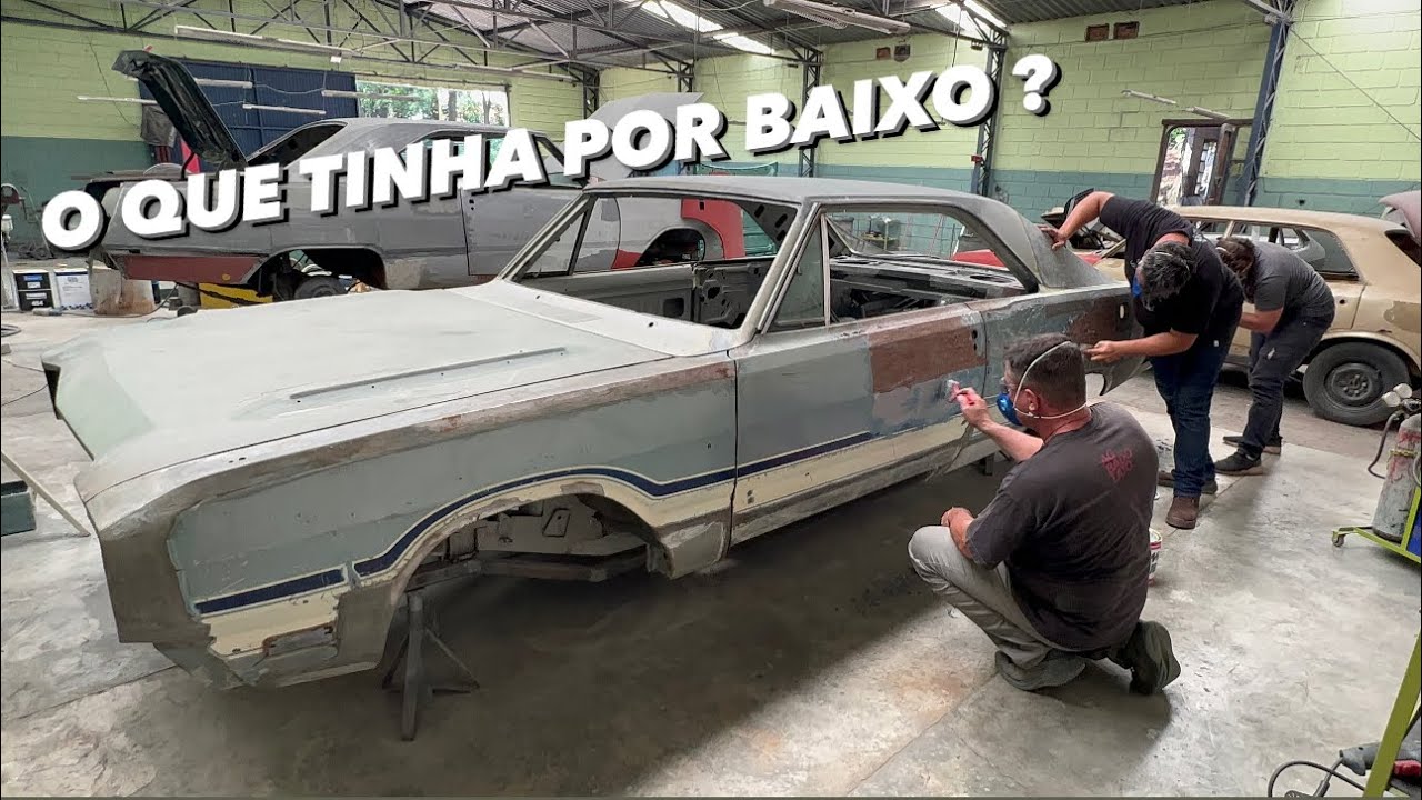 DODGE PROTÓTIPO - REMOVEMOS A PINTURA ! O QUE TINHA POR BAIXO ???