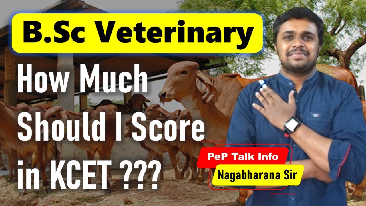 B.Sc Veterinary KCET Cutoff Marks 2024 | Get Your Seat in Karnataka Veterinary Colleges!