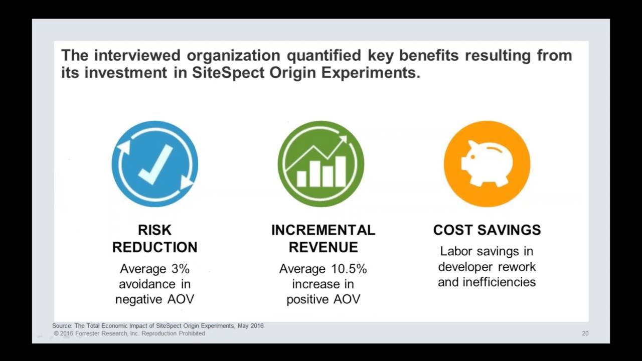 Webinar: Measuring the Economic Impact of End-to-end Website Optimization