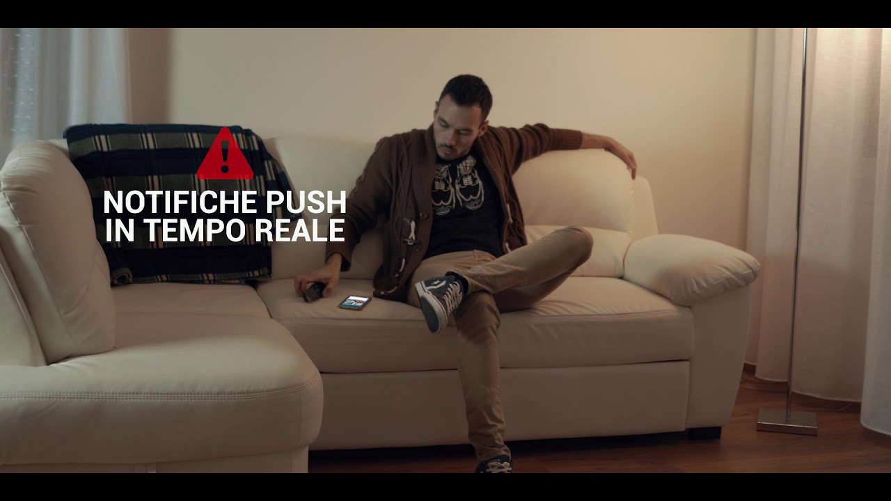 Videosorveglianza: notifiche push in tempo reale