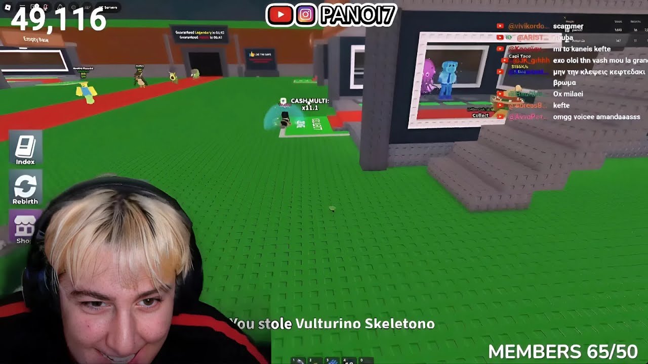 ΚΛΕΒΩ ΑΠΟ 5ΑΧΡΟΝΑ ΣΤΟ STEAL A BRAINROT