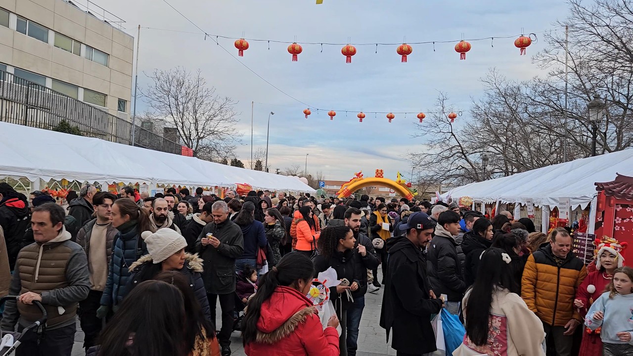 You Won’t Believe How Chinese New Year Is Celebrated in Madrid 🇨🇳🐉 | I Was There 4K HDR