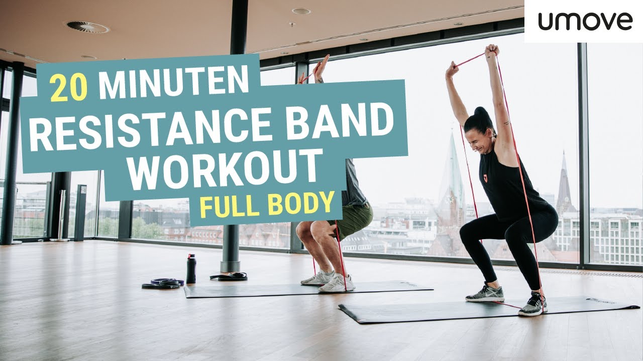 20 MINUTEN FULL BODY RESISTANCE BANDS WORKOUT| Mit Widerstandsbändern | umove
