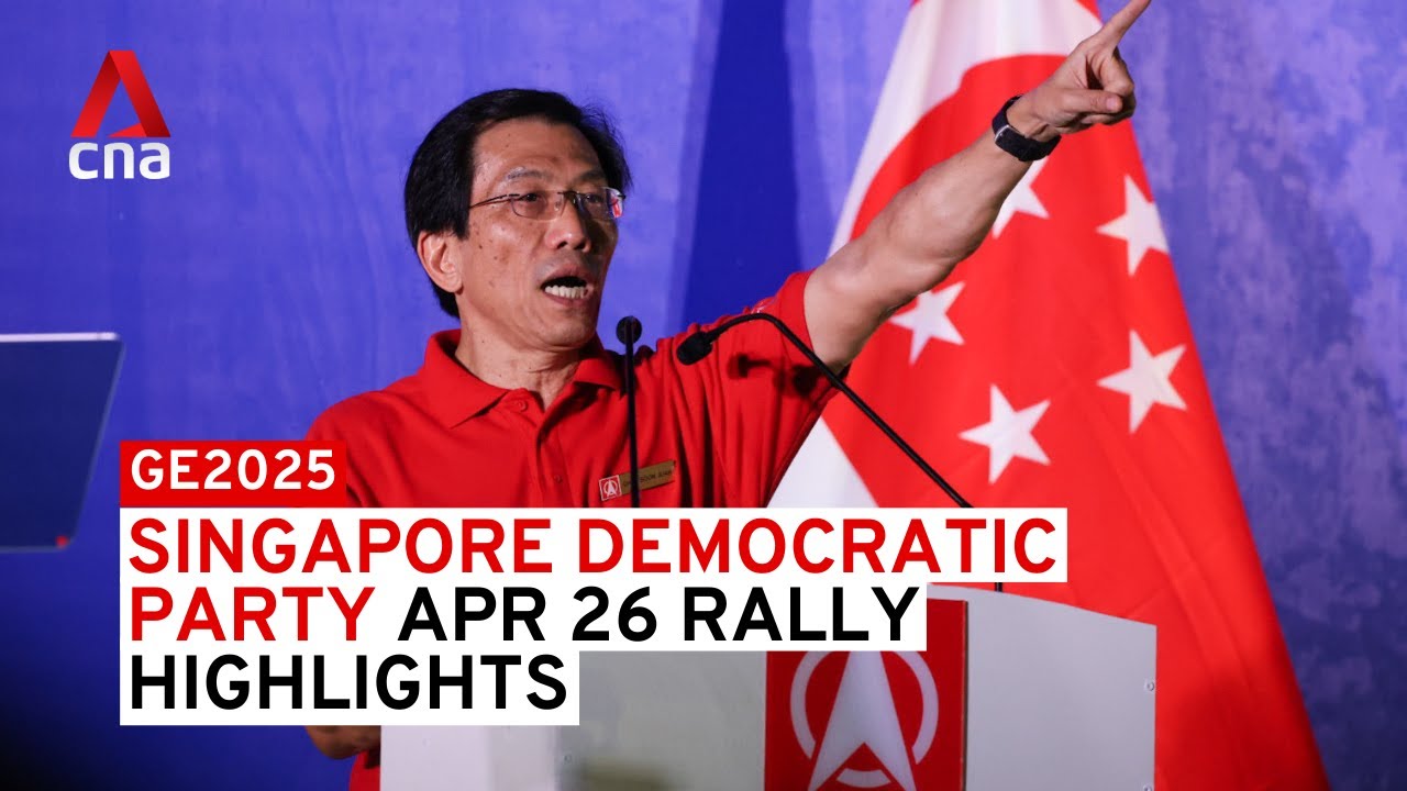 GE2025: Singapore Democratic Party rally for Sembawang West SMC | Highlights
