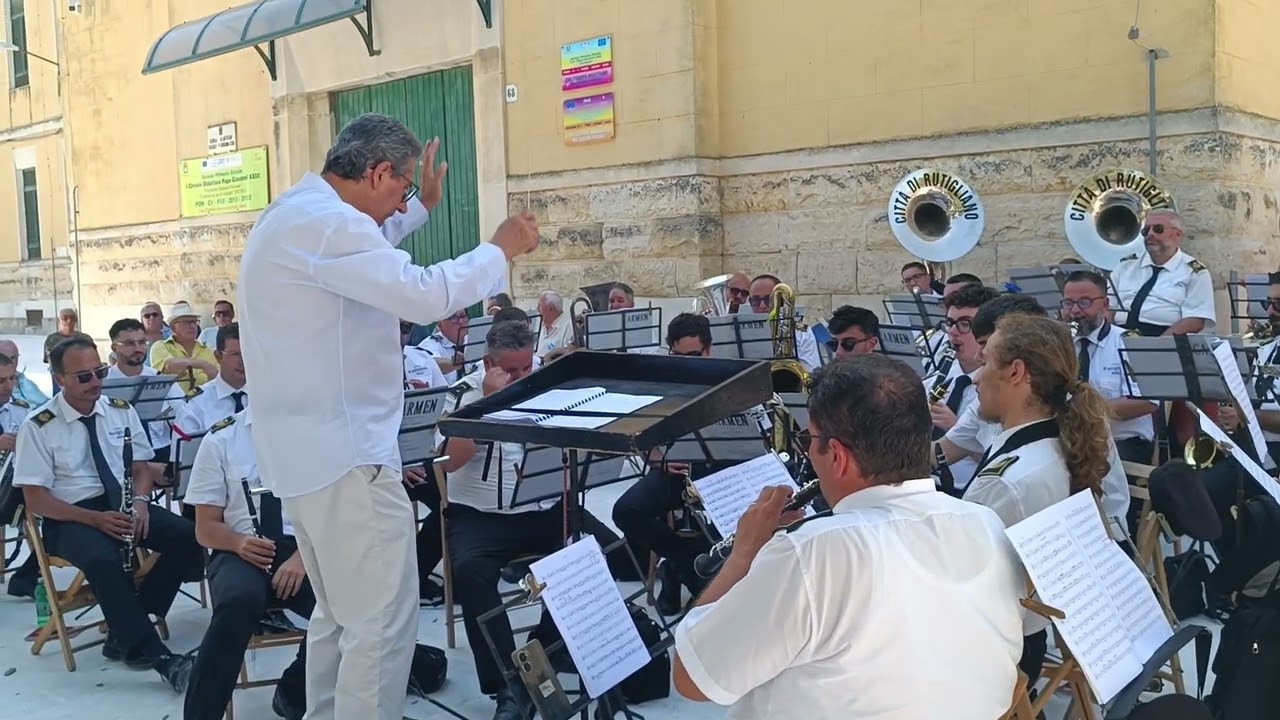 Banda di Rutigliano - Carmen Parte 7 - Festa di San Rocco a Valenzano 16/8/24