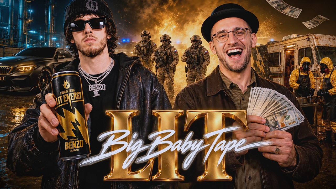 BIG BABY TAPE &mdash; LIT (ft. ЛИТВИН) клип 2026