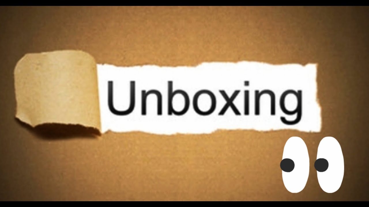 Unboxing de um game comprado 