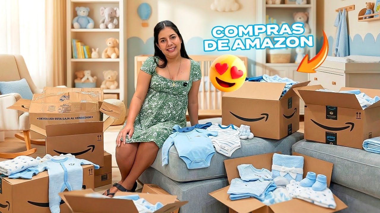 COMPRAS DE AMAZON PARA NUESTRO BEBÉ 👶🏻🛍️