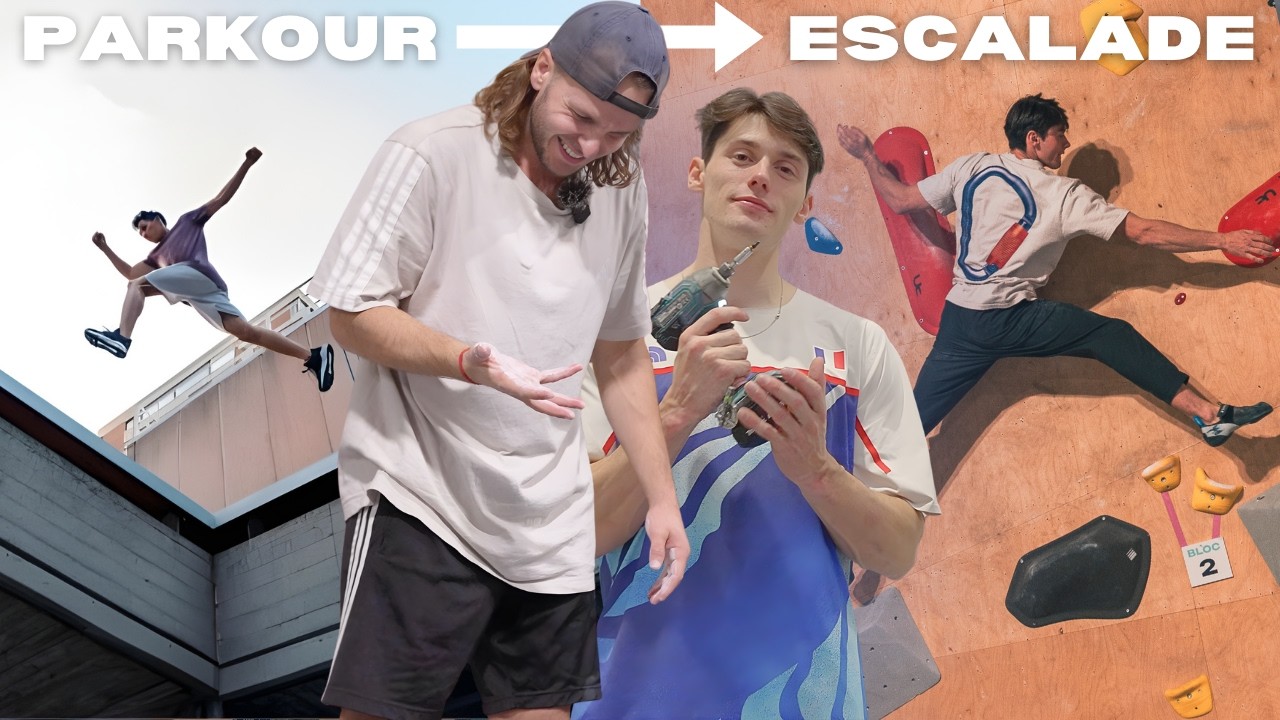 Athlète de parkour VS 11 blocs de compétition (Avec @raphoubl)