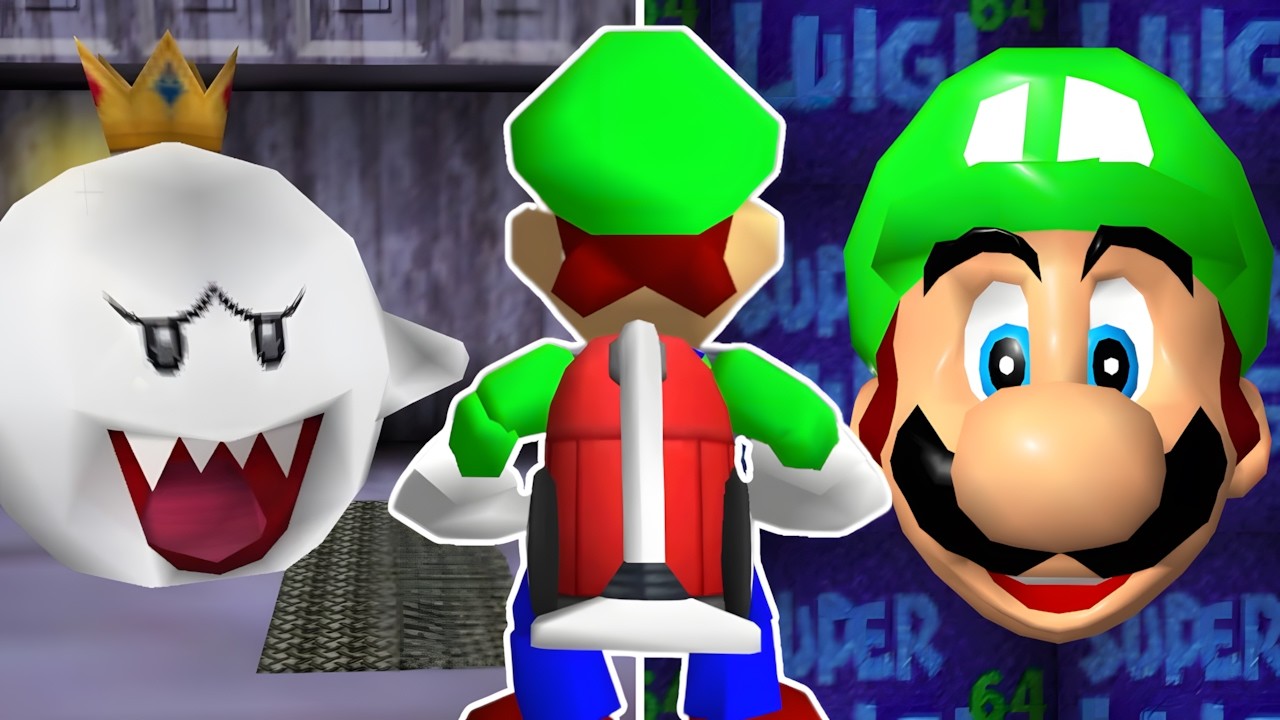 ⭐ Super Luigi 64 - Poltergust Edition - Longplay / Full Game