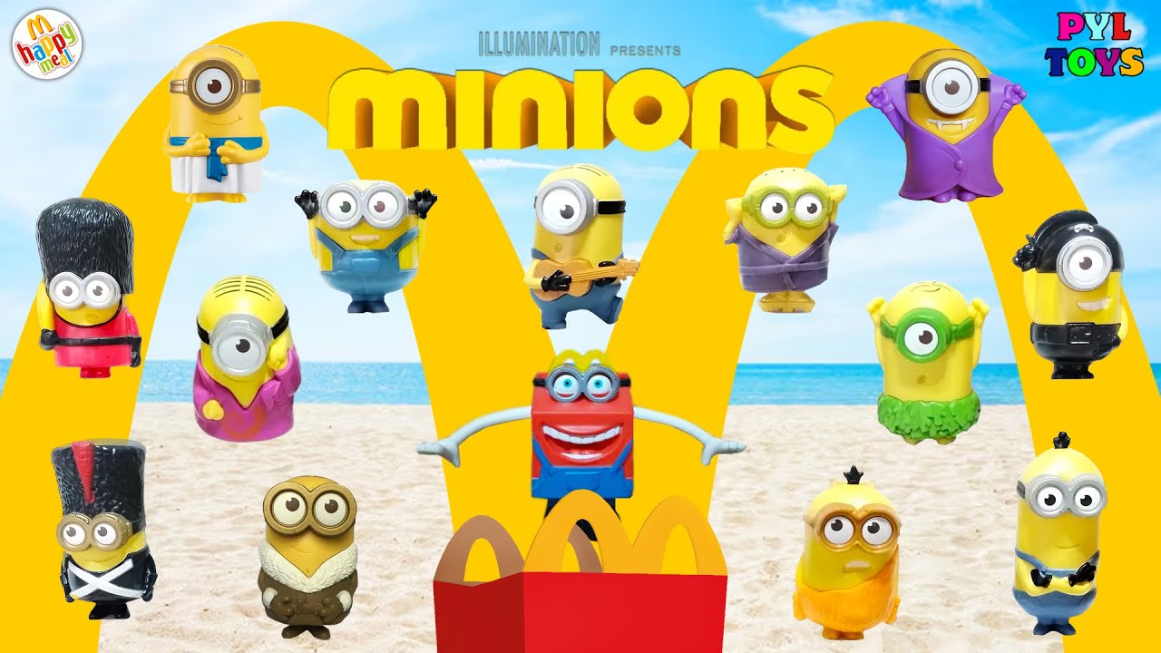 McDonalds Colección Completa Happy Meal Minions 2015