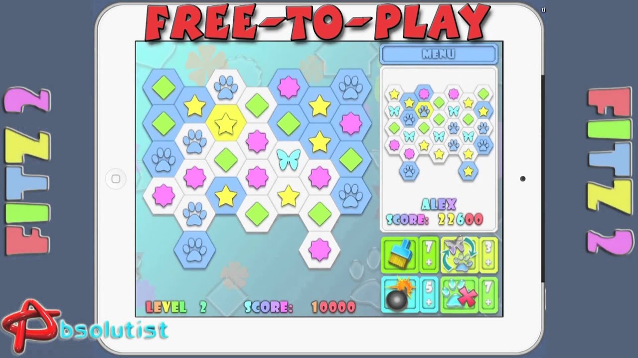 Fitz 2: Magic Match 3 Puzzle Free