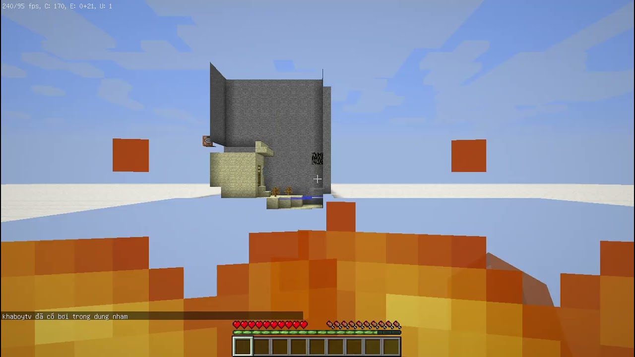 Chơi Map Finding The Buttons - Minh Miner Trong Minecraft