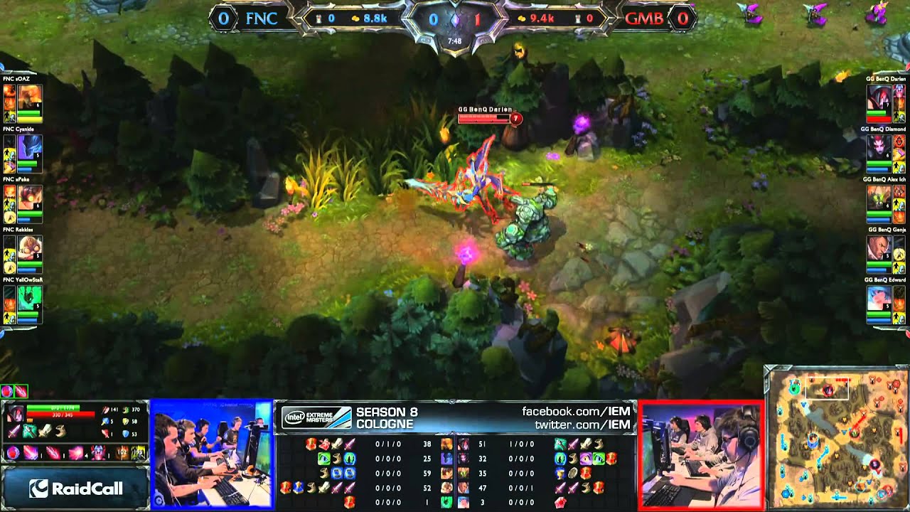 Fnatic vs Gambit Gaming Game 1 | Grand Finals IEM Cologne 2013 PRO Tournament | FNC vs GMB G1