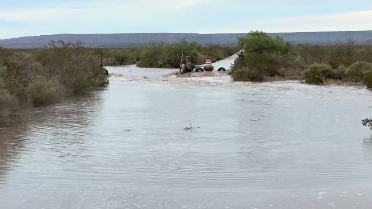Super El Ni&ntilde;o Unleashes Desert Flash Flooding in West Texas | Off-Grid Homestead Aftermath
