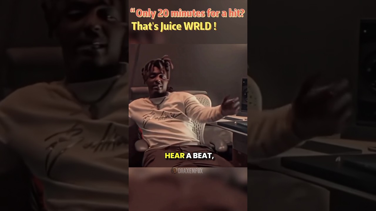 &ldquo;Only 20 minutes for a hit? That&rsquo;s Juice WRLD ! 😳💫🔥