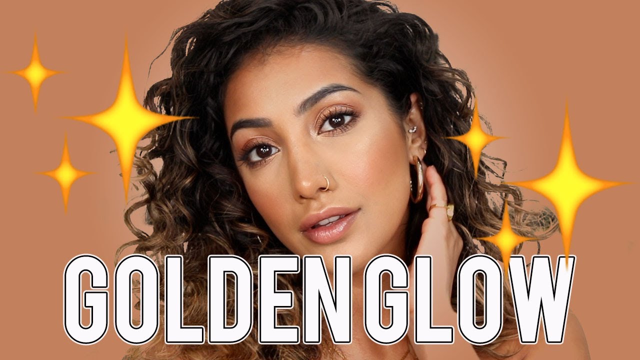 NATURAL AND EASY GOLDEN GLOW/GODDESS MAKEUP | AnchalMUA