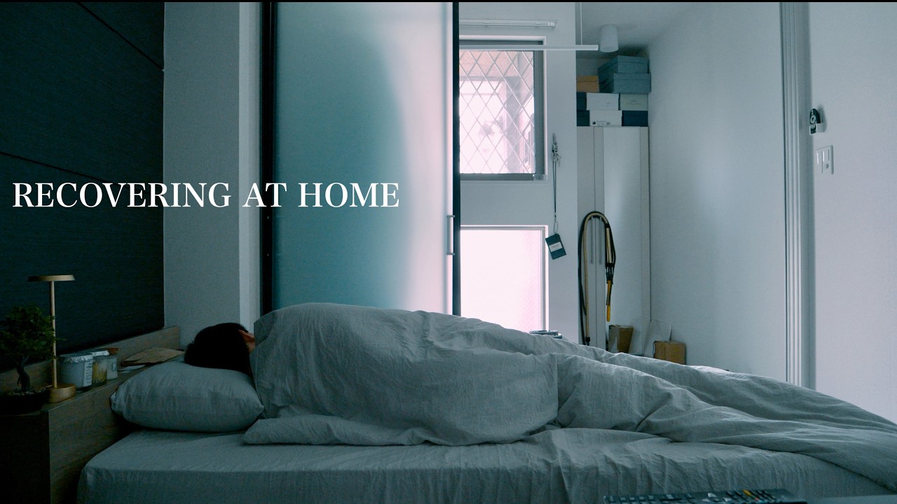 Как я провёл день, болея и живя один｜RECOVERING AT HOME