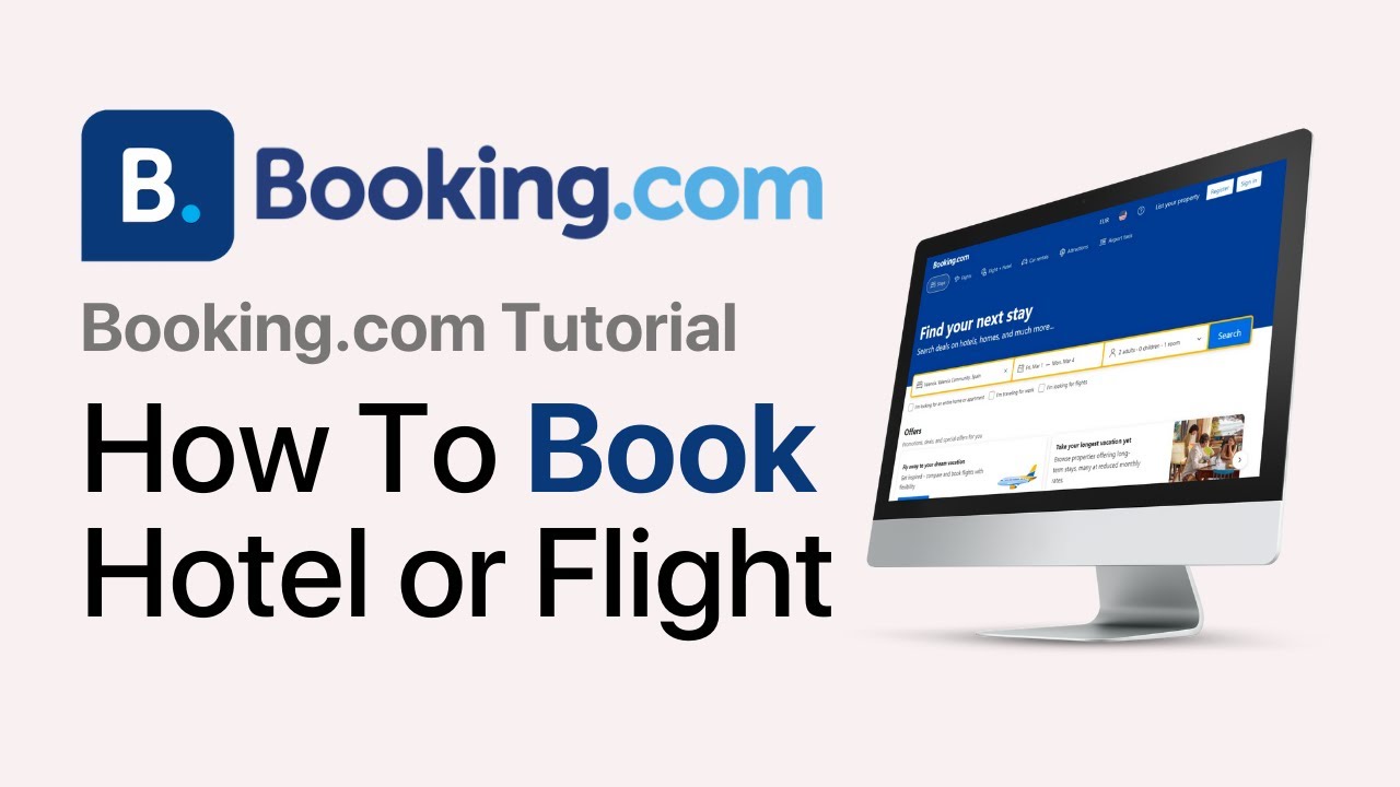 How to Book Hotel/Flight with Booking.com (2025) - Easy Guide