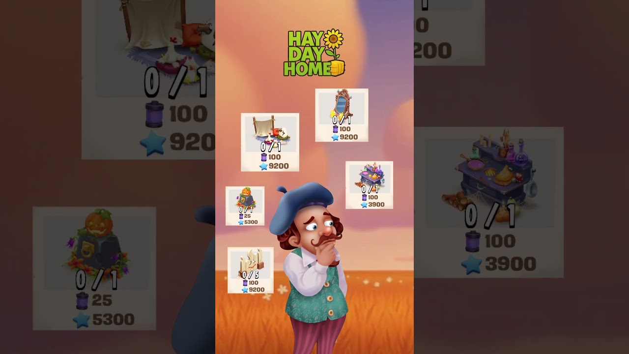 Get Ready for the  Halloween Design Festival: Find All Decorations Here! #HayDay #DesignFestival