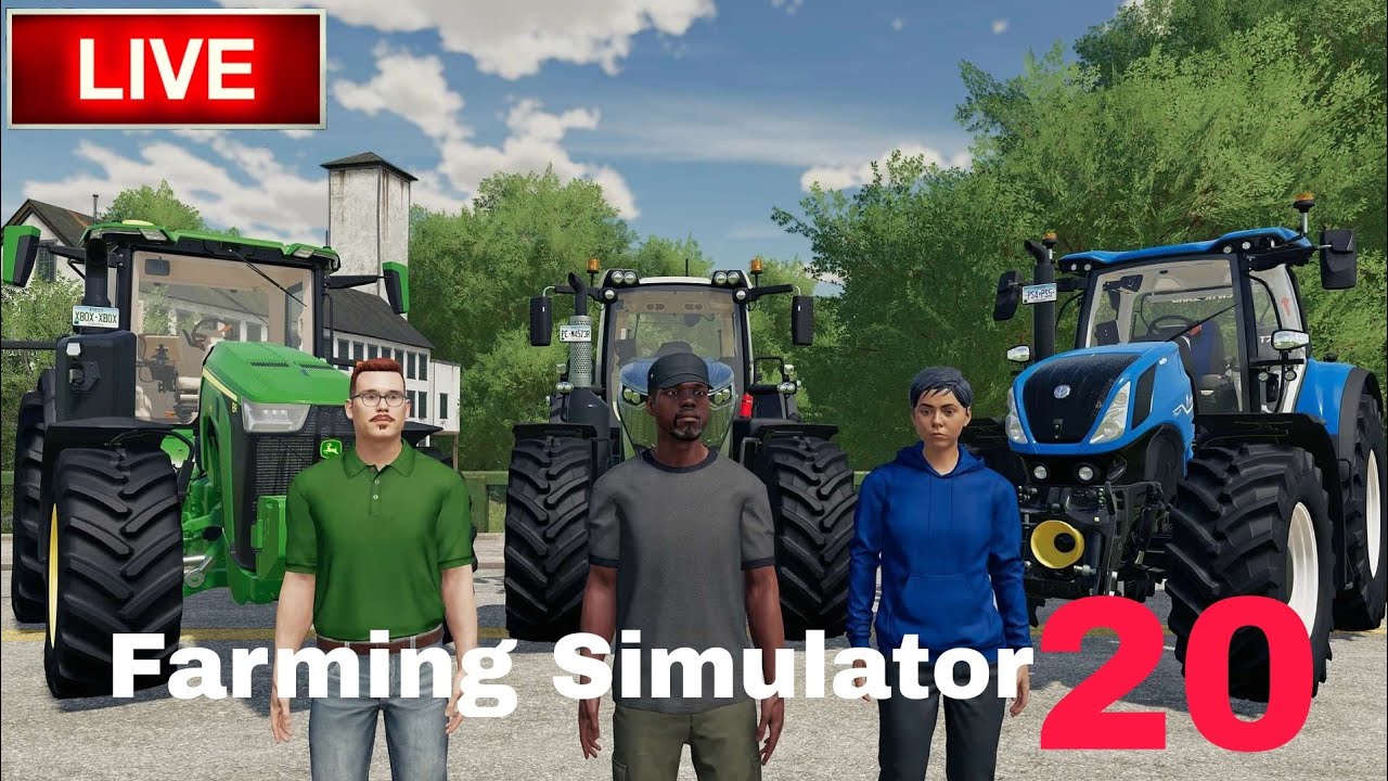 Live 🔴 Farming Simulator 20 New Vehicles Mod #live #fs20 #fs19 #fs22