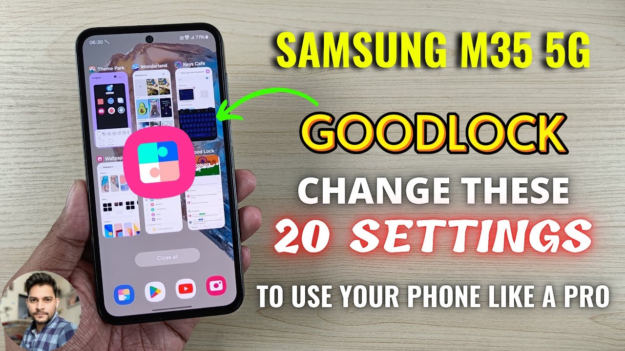 Samsung M35 5G: настройте пользовательский интерфейс своего телефона как профессионал с помощью G...