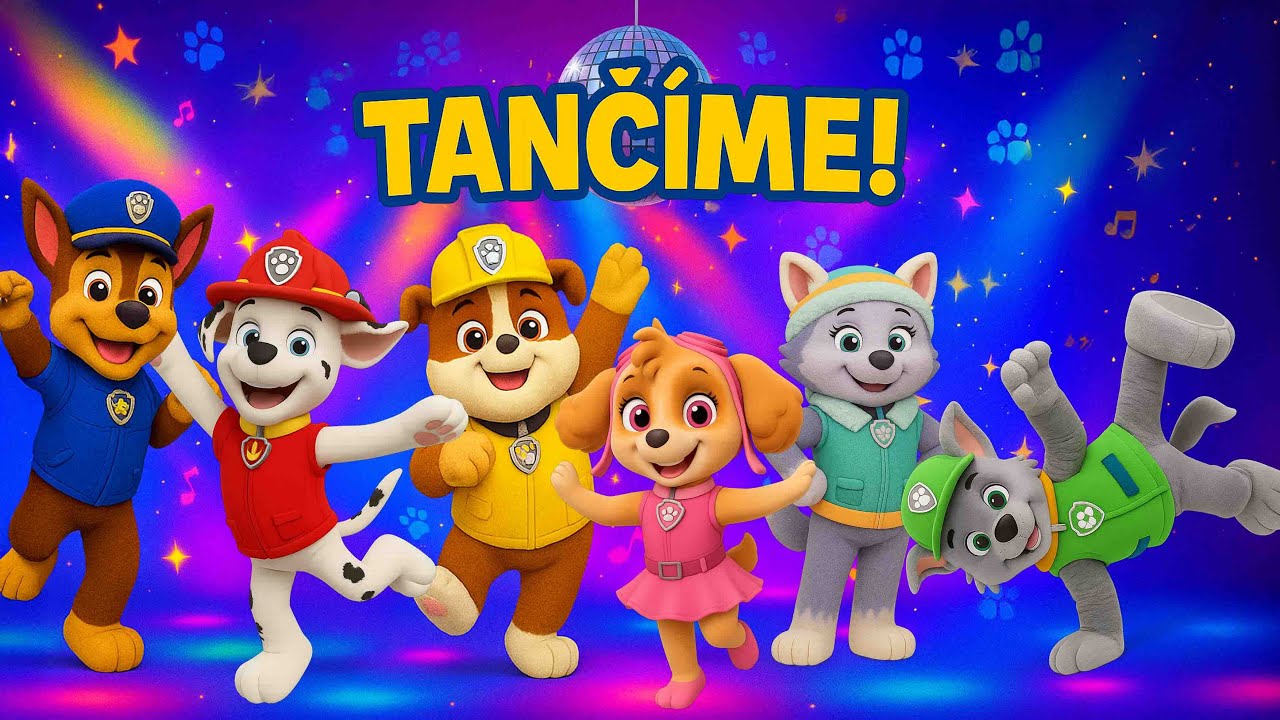 Tlapkománie - TANČÍME - Písničky pro děti