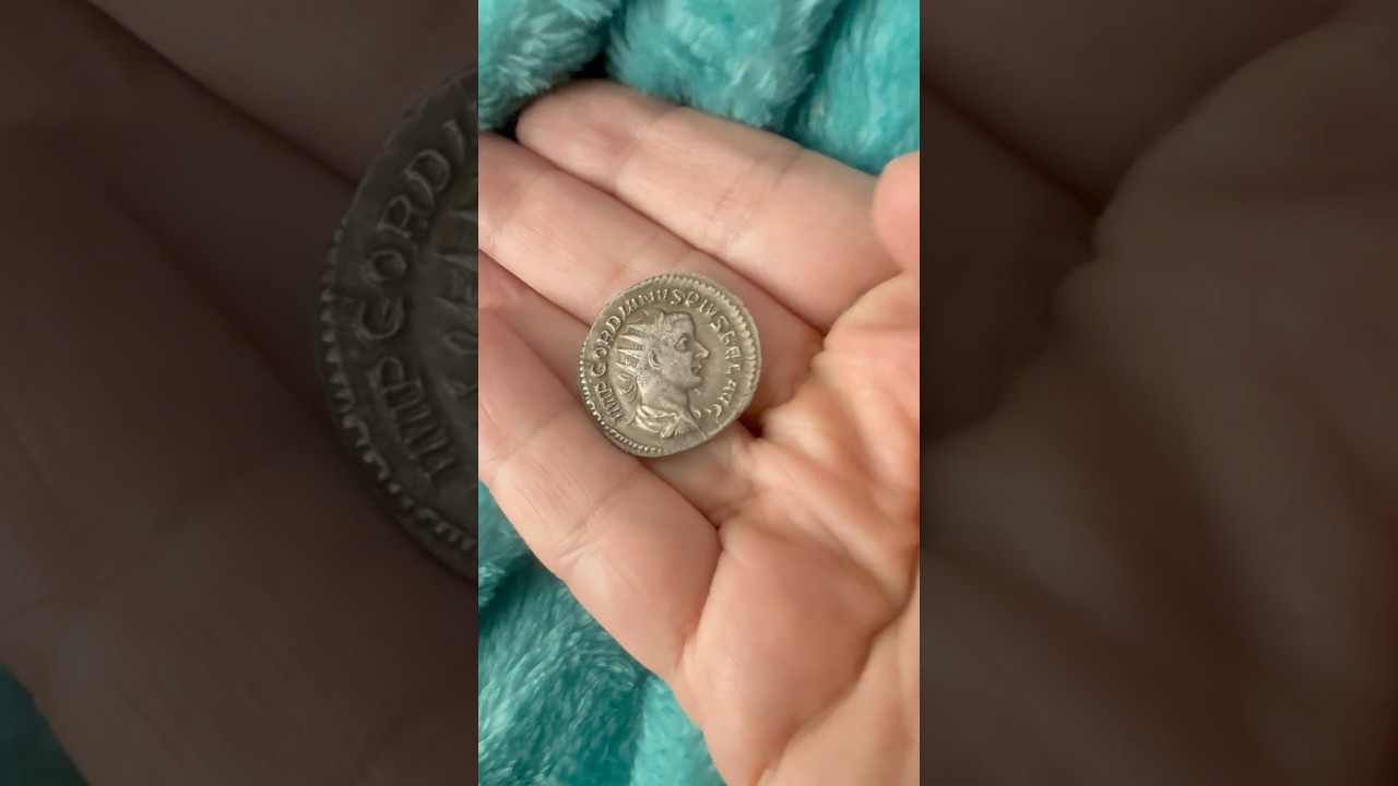 Gordon III 241-243AD  silver Roman coin 