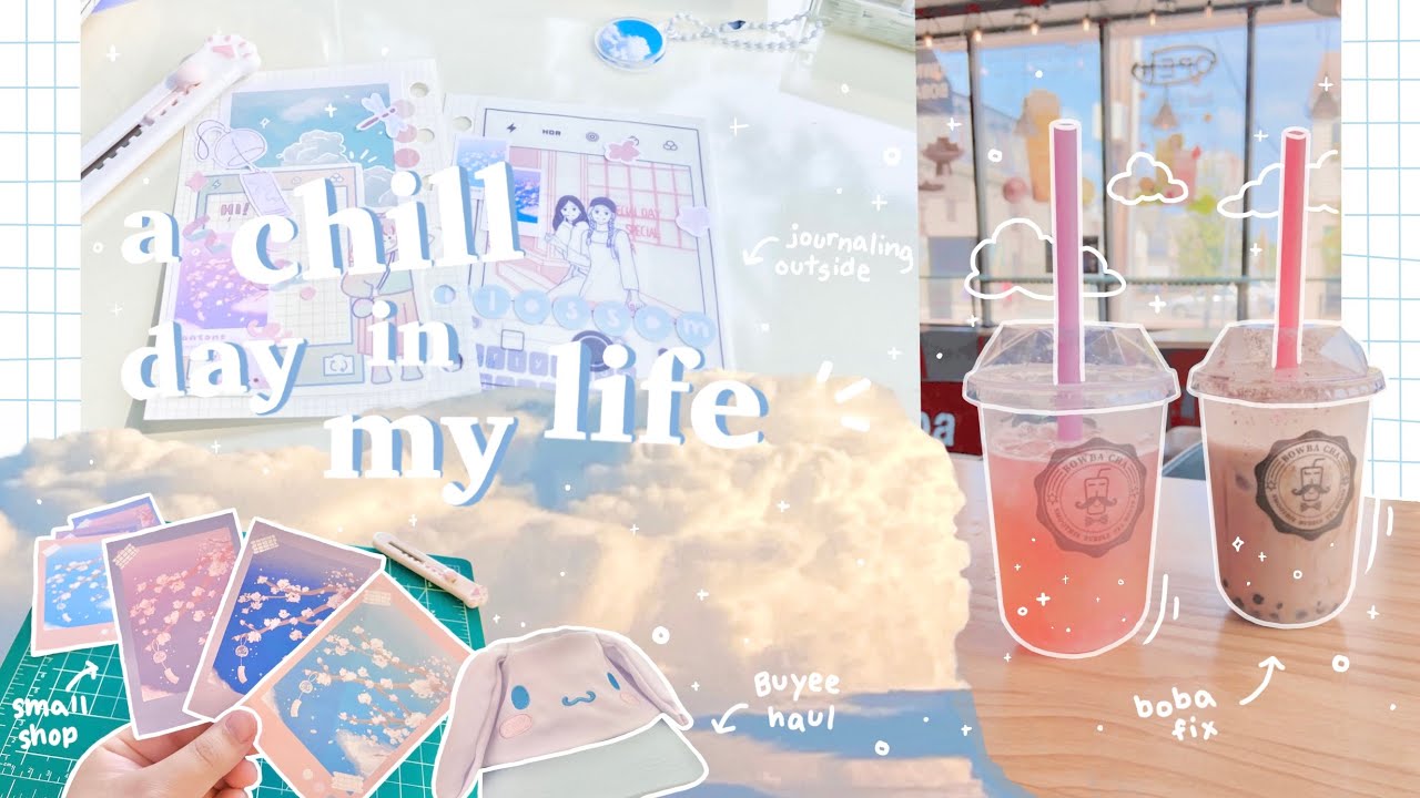 ⋆｡˚ chill day in my life 🎐 // summer vlog + boba, journaling, Buyee haul, penpal