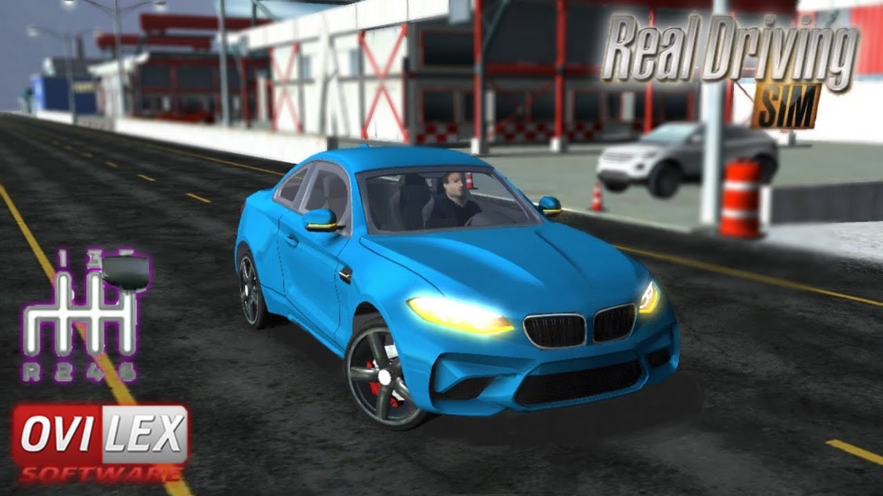 Real Driving Sim - GamePlay #7 (RACE TRACK & MANUAL TRANSMISSION CLUTCH MODE)