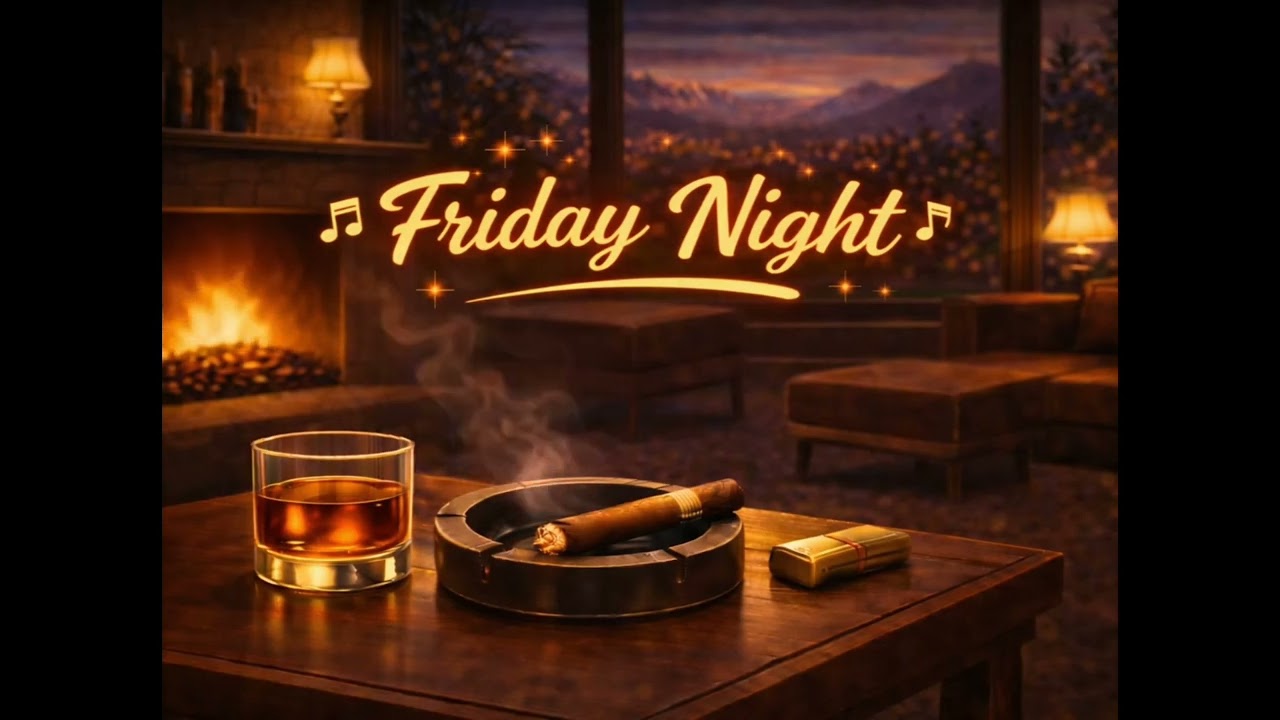 Virtual Cigar Lounge and Bar - Friday Night [LoFi Jazz]