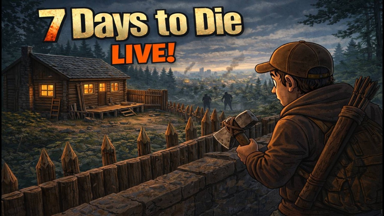 7 Days to Die Tuesday Grind | Loot & Build LIVE!