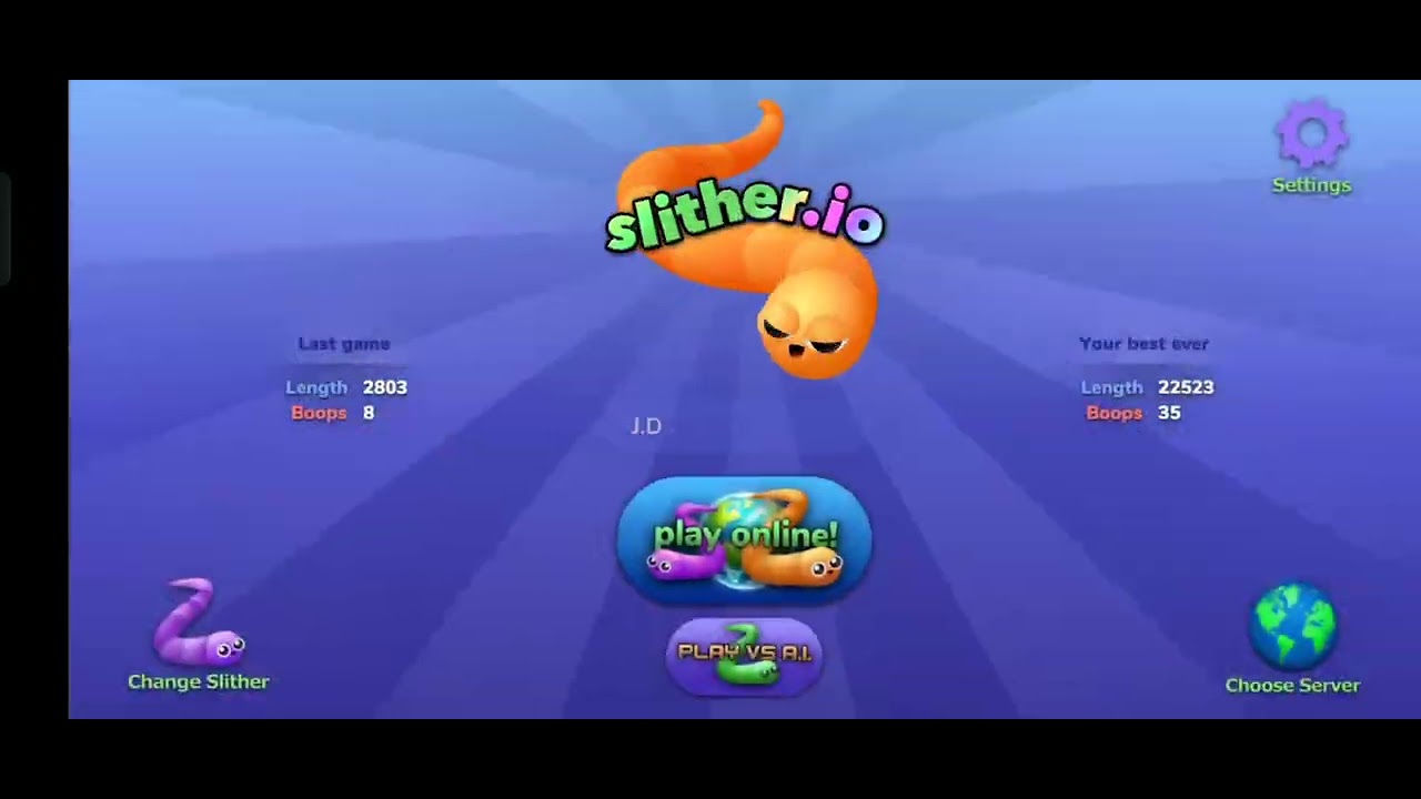 Unstoppable gameplay | clutch gameplay by J.D in slither.io | #viral #slitherio #clutch  #video 