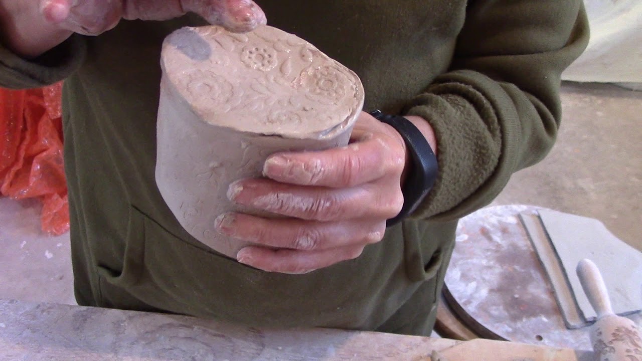 How to make a slab pitcher using tar paper- Video 1