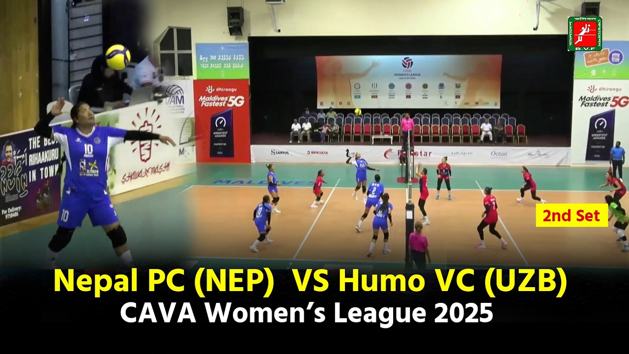 Nepal PC (NEP) VS Humo VC (UZB) | 2nd Set | BVF | CAVA Women’s League 2025