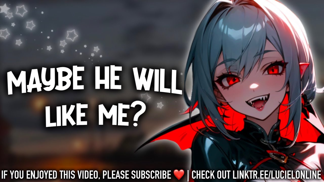 Vampire Girl Has A HUGE Crush On You & Admits To Stalking You ❤️‍🩹 | [Monster Girl RP]