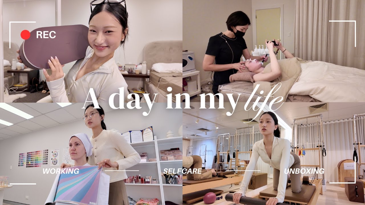 Daily Vlog in Sydney🍂 working, massage, new dyson airwrap, pilates