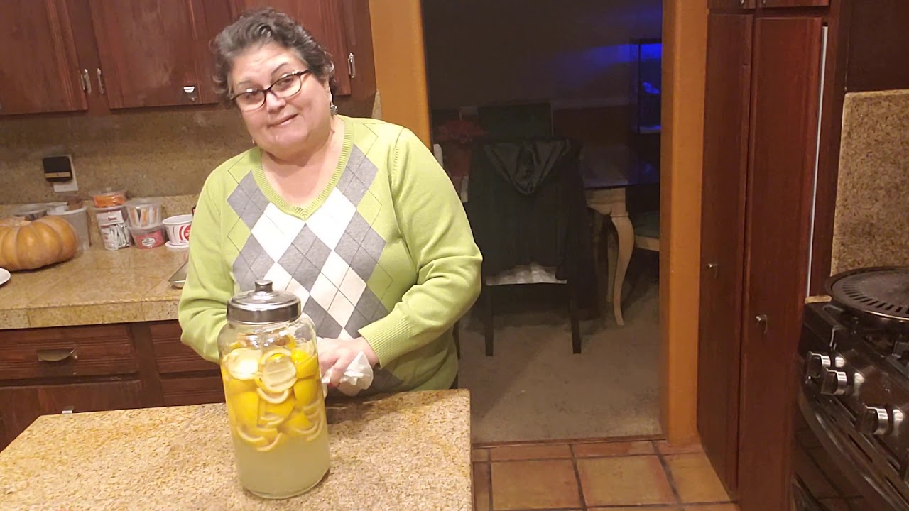 Detergente Ecológico con cascaras de Naranja.