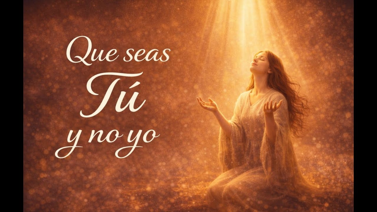 Que seas Tú y no yo#BaladaCristiana#CantoDeAdoración #InspiraciónDivina #CreciendoEnÉl#ledymurillo