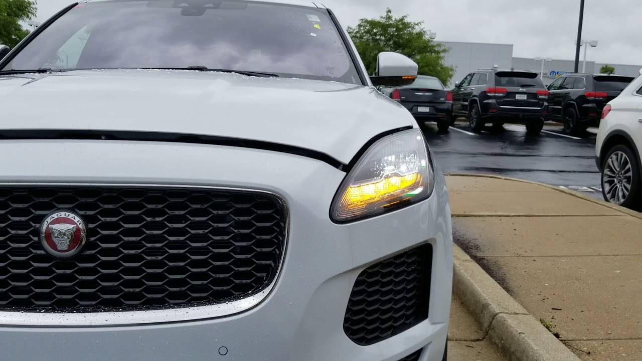 Brand New 2018 Jaguar E-PACE P250 AWD Start Up and In-Depth Review/Cool Features