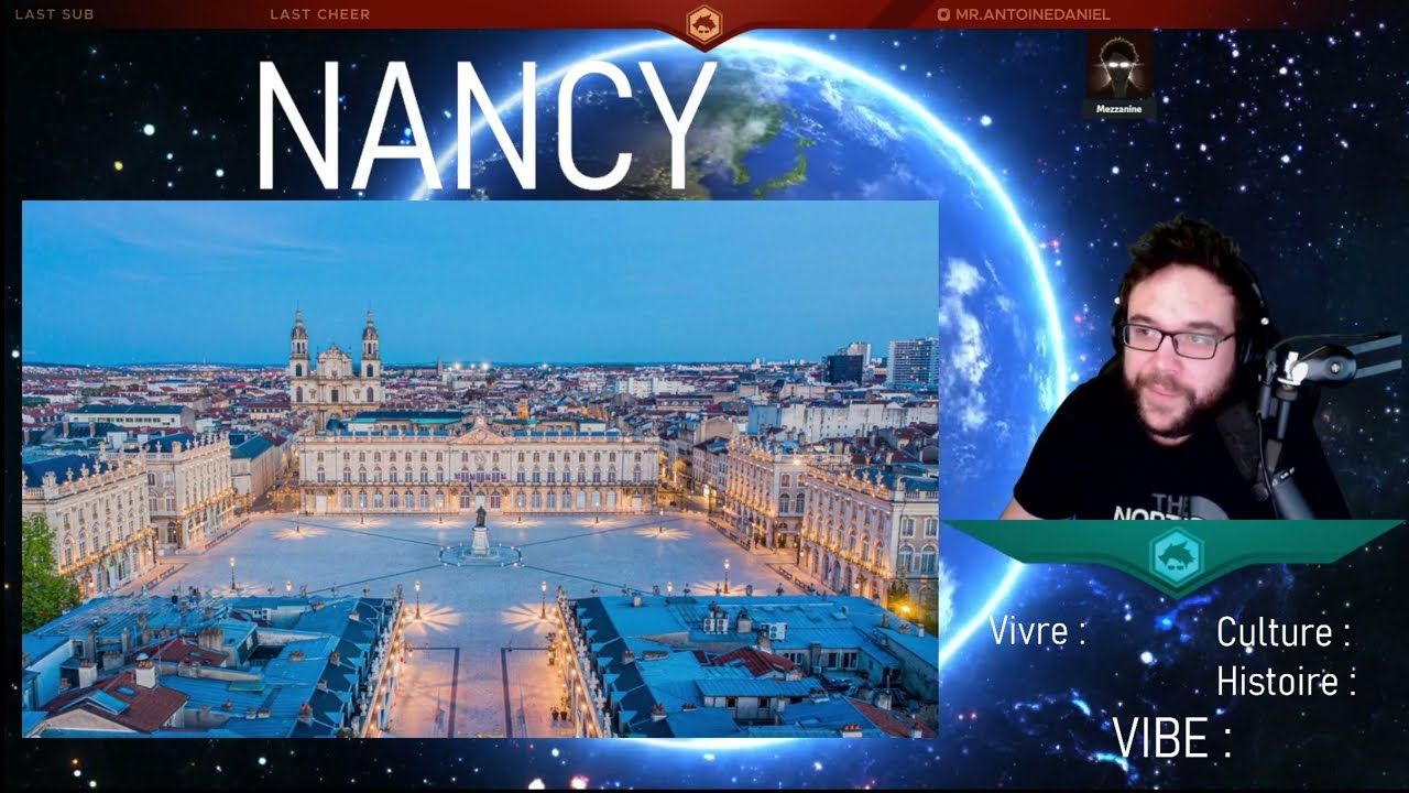 Nancy - Classement des villes de France d'Antoine Daniel (officiel et scientifique)