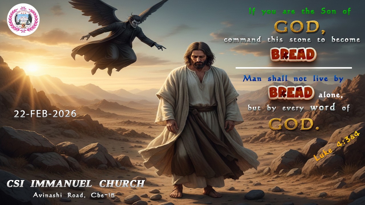 CSI IMMANUEL CHURCH - CBE- 18 | SUNDAY SERVICE |22-FEB-2026