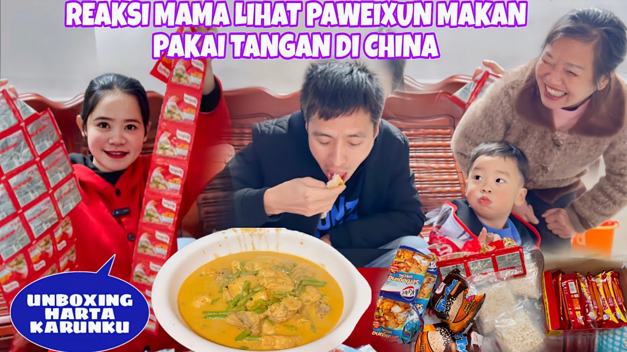 MASAK SAYUR LODEH & TEMPE GORENG TEPUNG DI CHINA,SUAMIKU LAHAP MAKAN PAKAI TANGAN MAMA SAMPAI NGAKAK