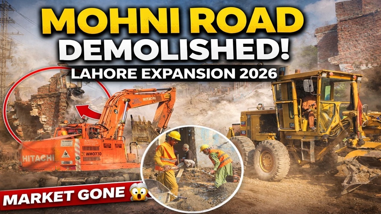 Mohni Road Lahore Expansion Progress 2026 | Data Darbar Project | Mohni Road Lahore Latest Update