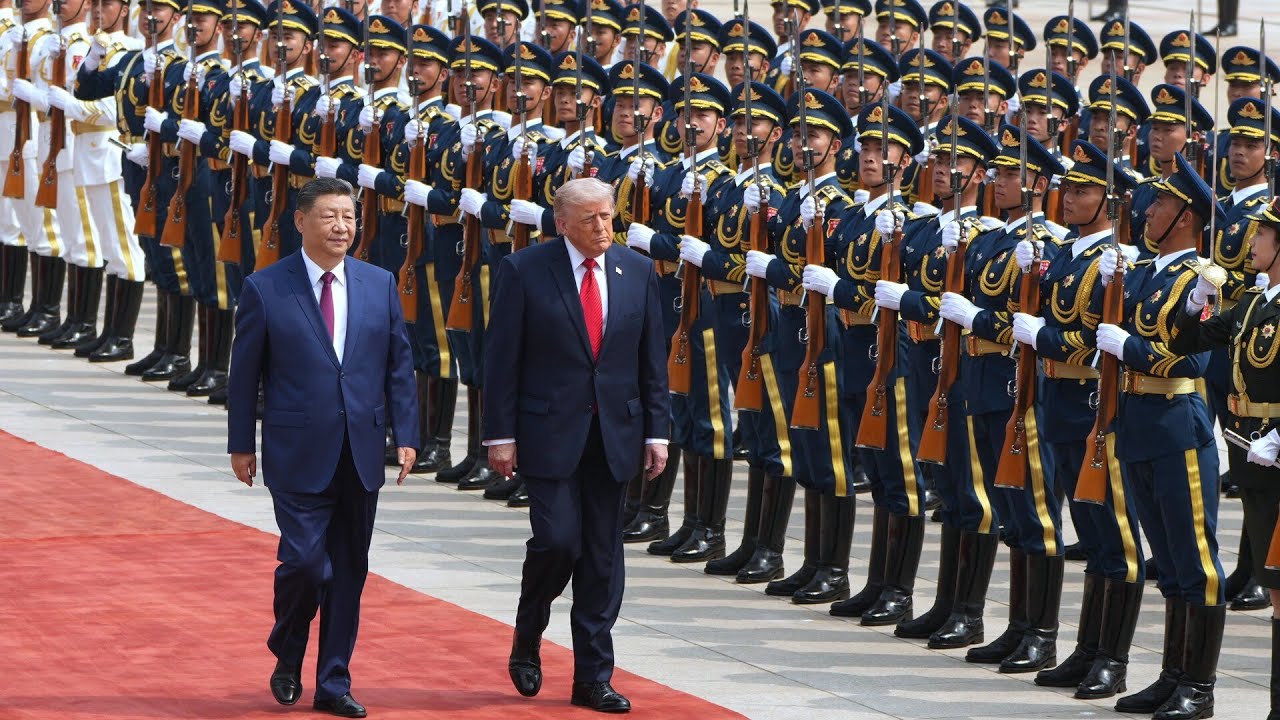IN FULL: Xi Jinping holds welcome ceremony for Donald Trump